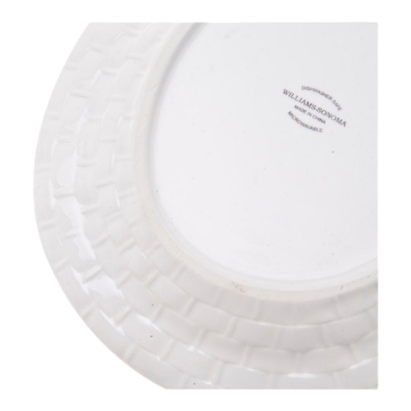 Williams Sonoma Ceramic Pink And Blue Easter Plates - Set of 2 - Picture 4 of 5